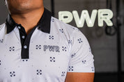 Polo White/black barbell
