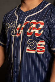 Baseball Jersey - "All-American Heat"