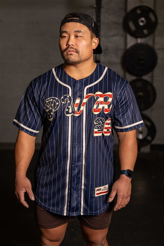 Baseball Jersey - "All-American Heat"