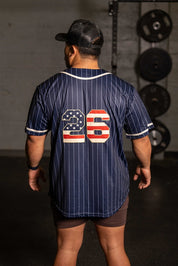 Baseball Jersey - "All-American Heat"