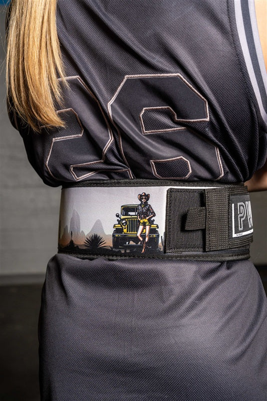 Zoe Fiala signature belt.