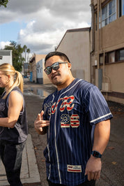 Baseball Jersey - "All-American Heat"