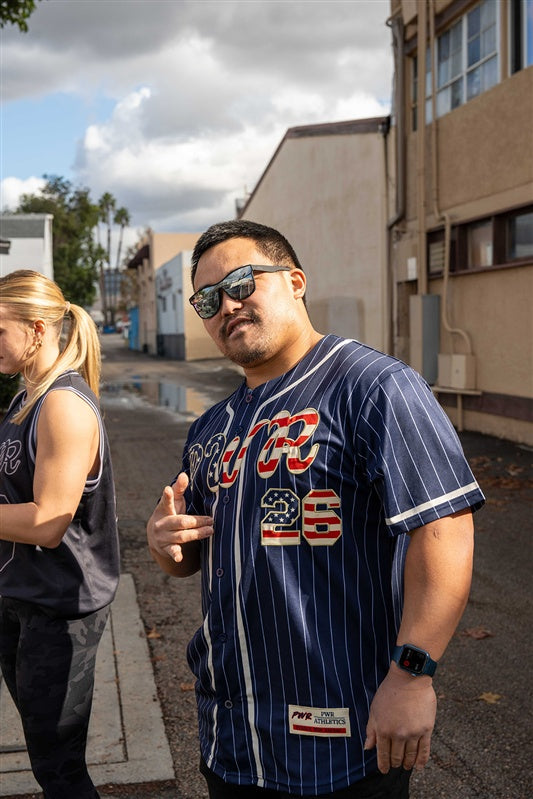 Baseball Jersey - "All-American Heat"