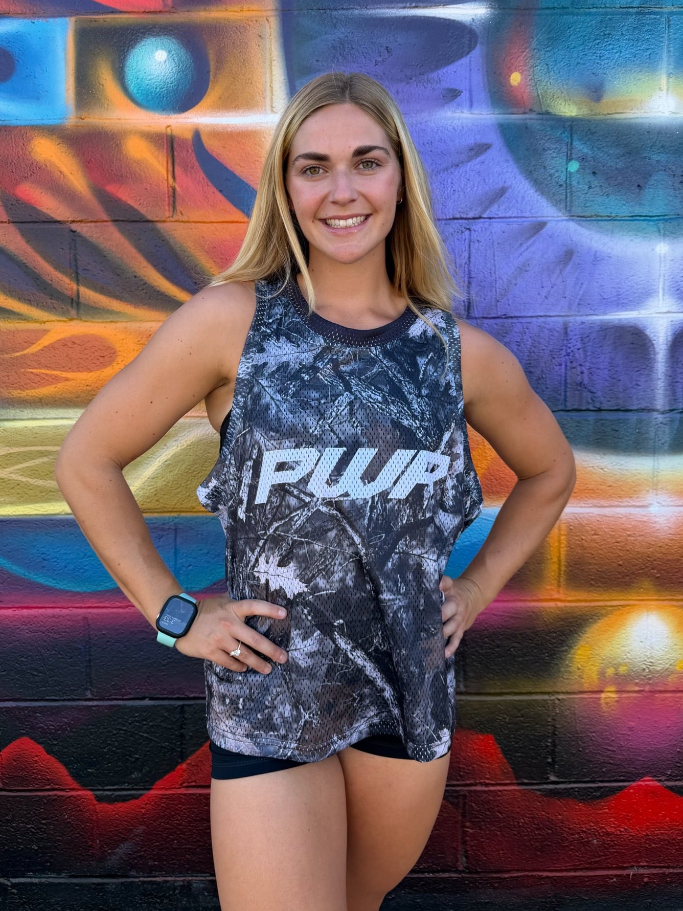 Midnight Recon Tank Top Aeromesh jersey