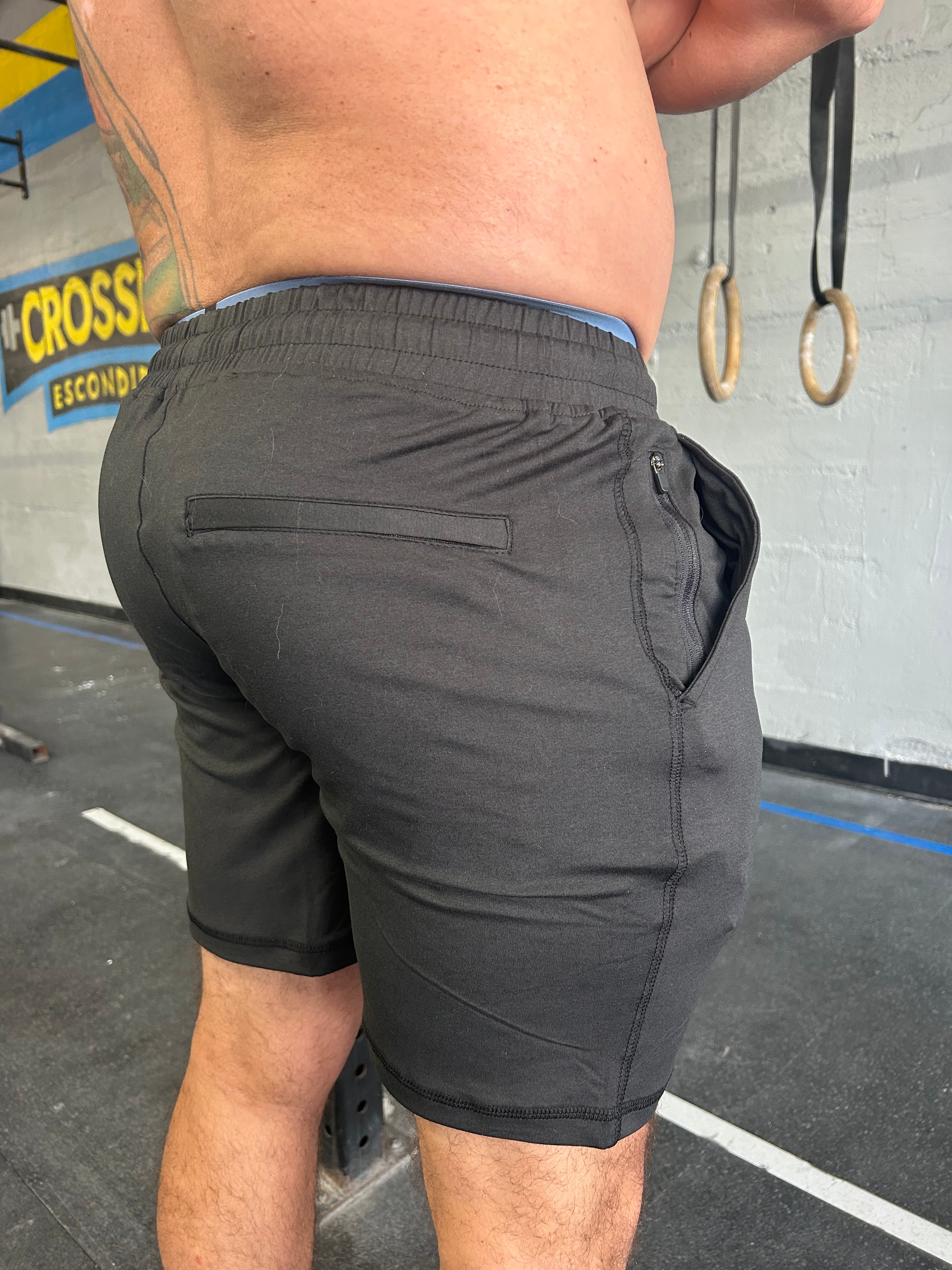 Smooth Hustle short Black- Og logo