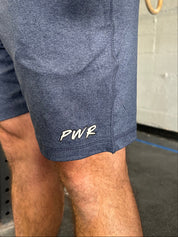 Smooth Hustle Short Pacific Blue - White Logo