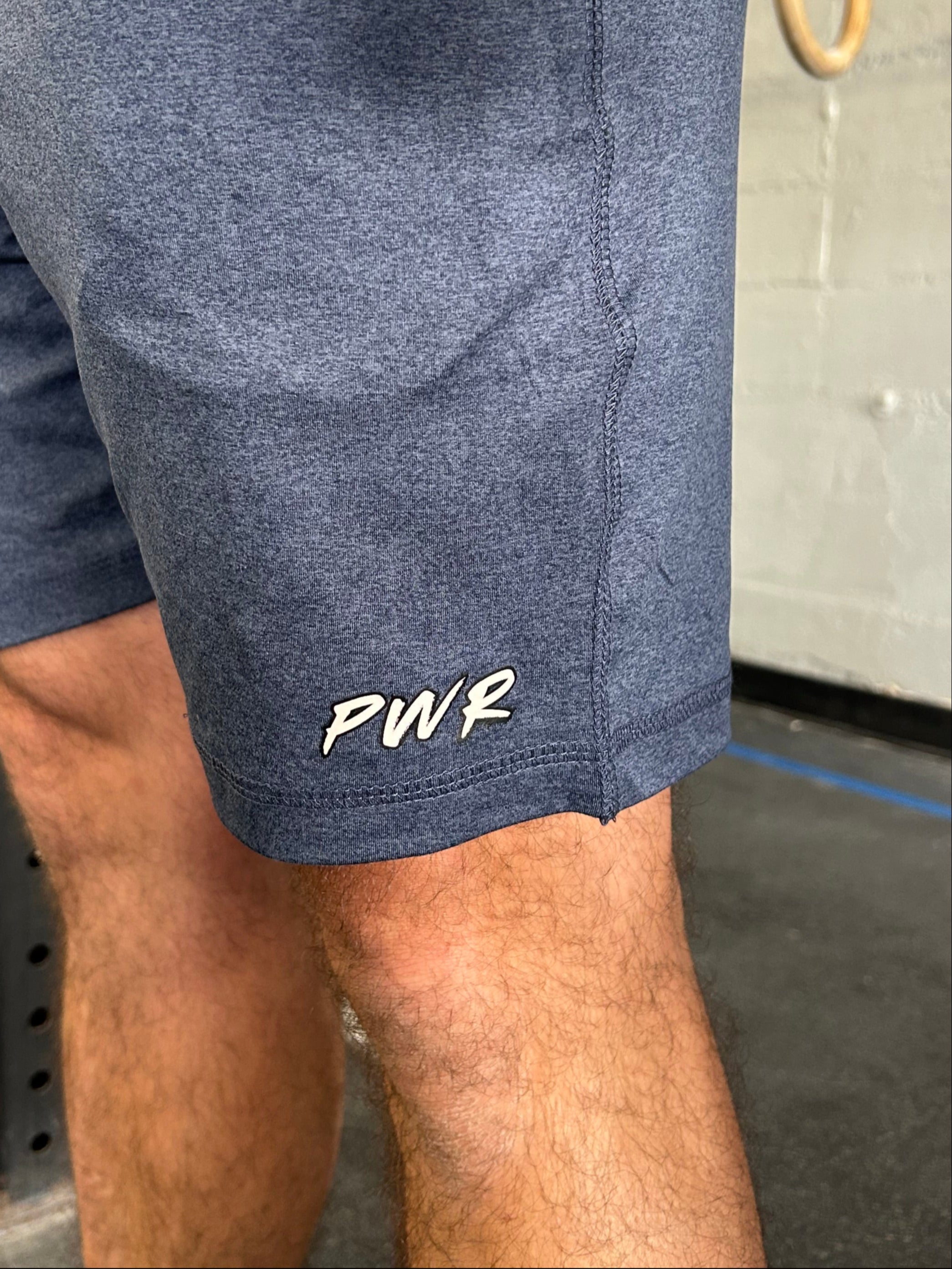 Smooth Hustle Short Pacific Blue - White Logo