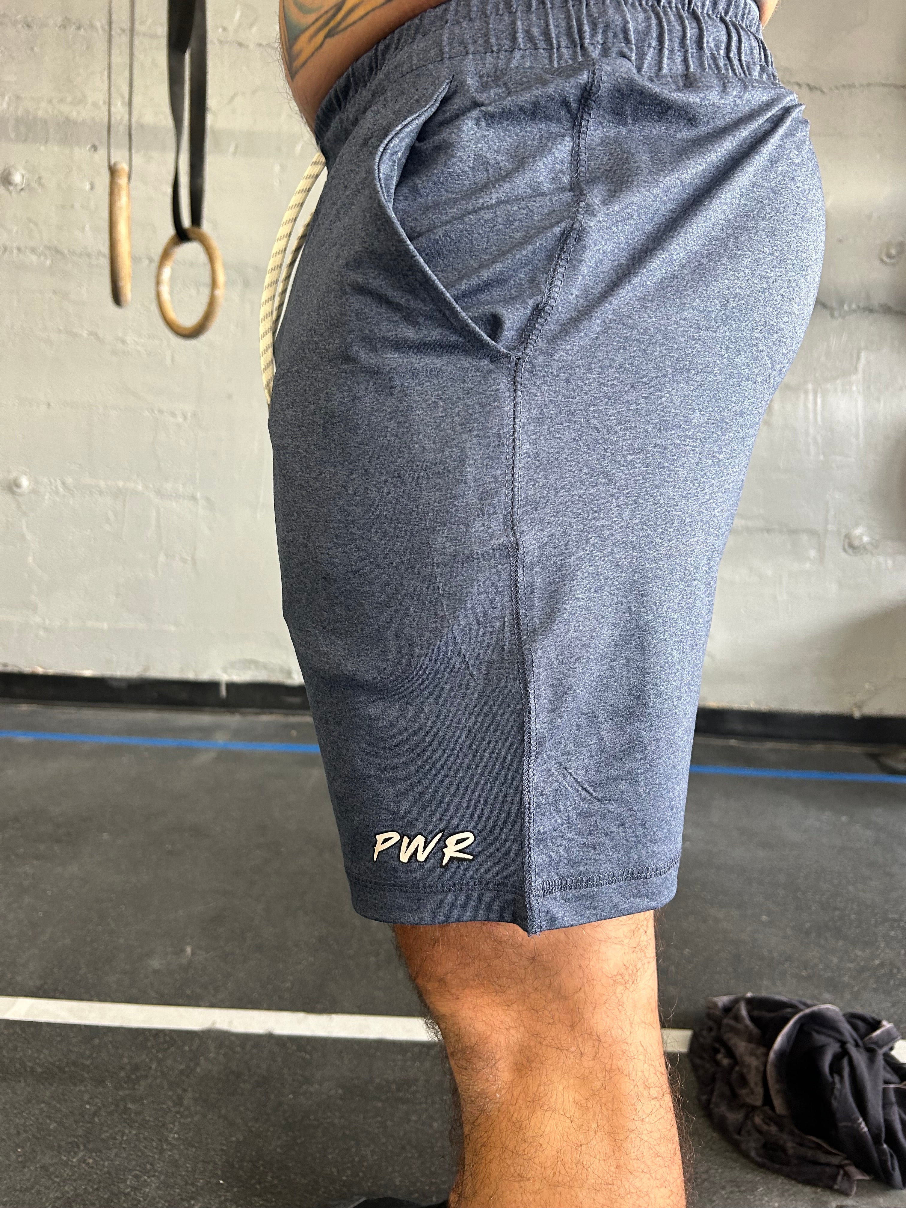 Smooth Hustle Short Pacific Blue - White Logo