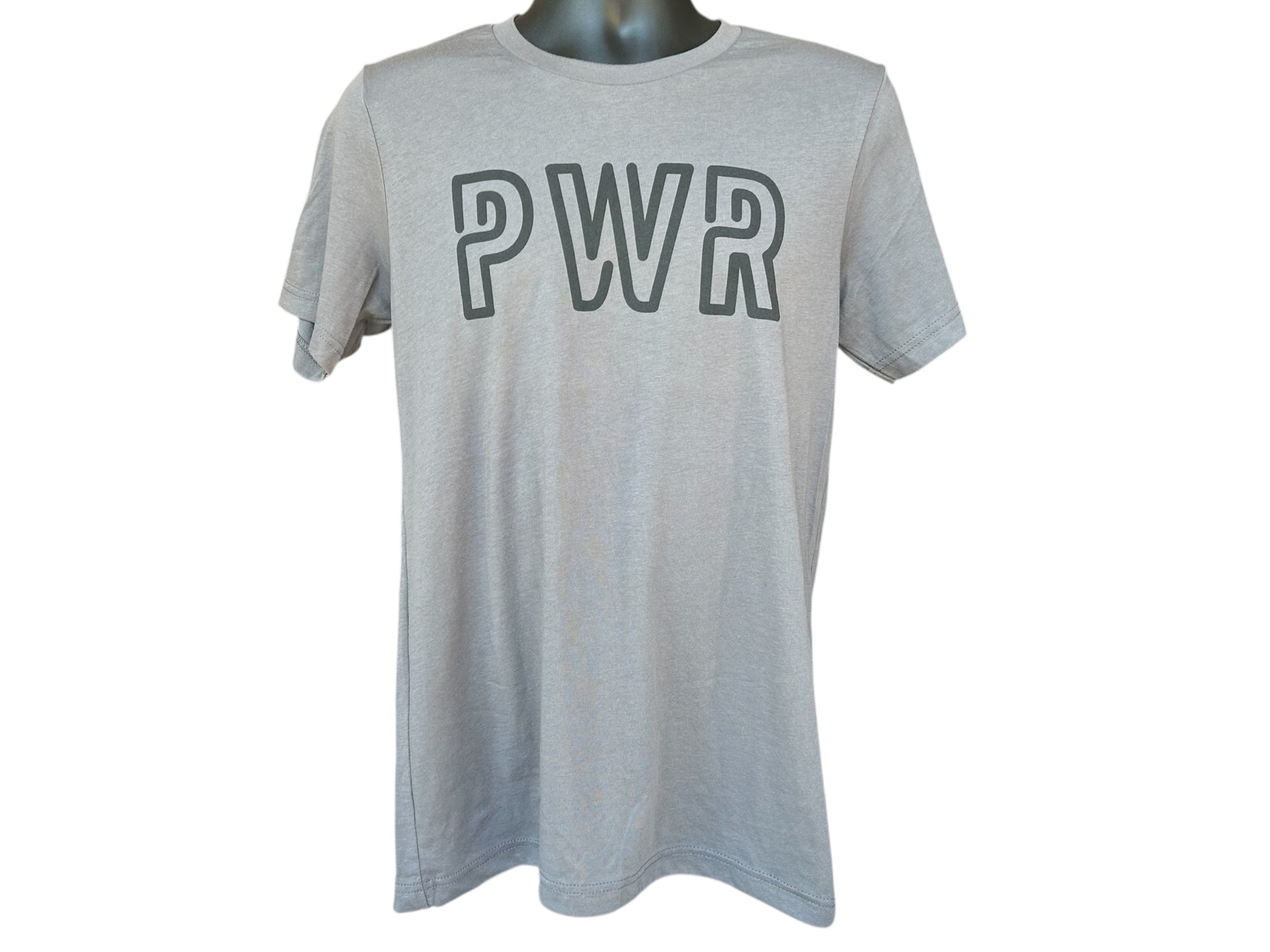 Gray/Black PWR Tshirt