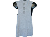 Gray/ Blk  PWR muscle tank