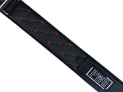 Black and Red stitched Belt