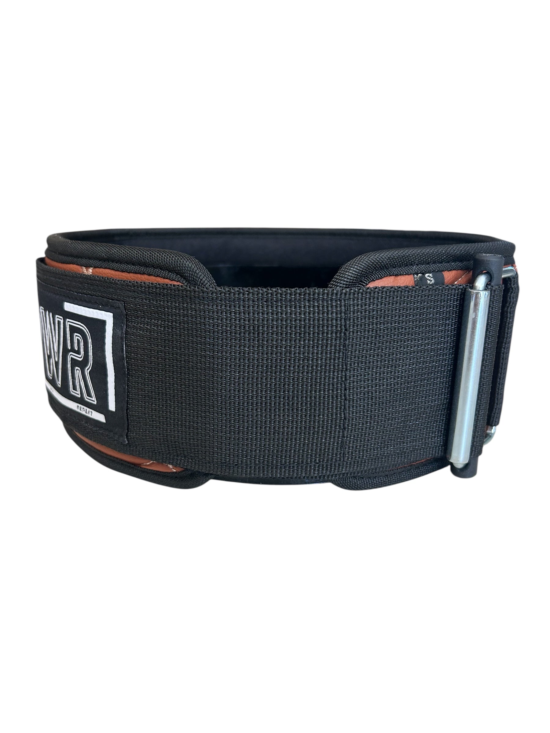 Coffee Stitched Belt