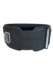 Black and White Stitched Belt