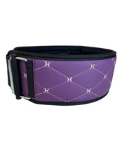 Purple Stitched Belt