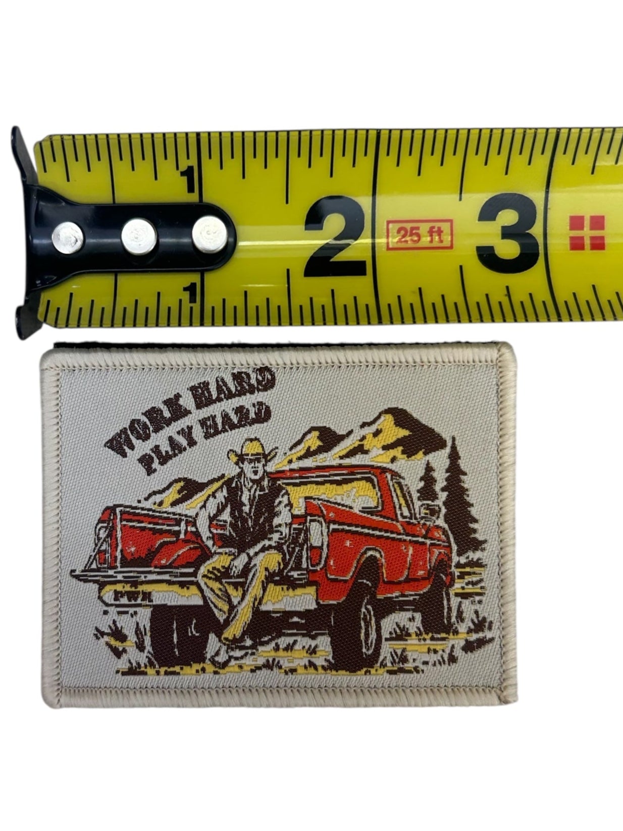 Patch- Work hard Play hard