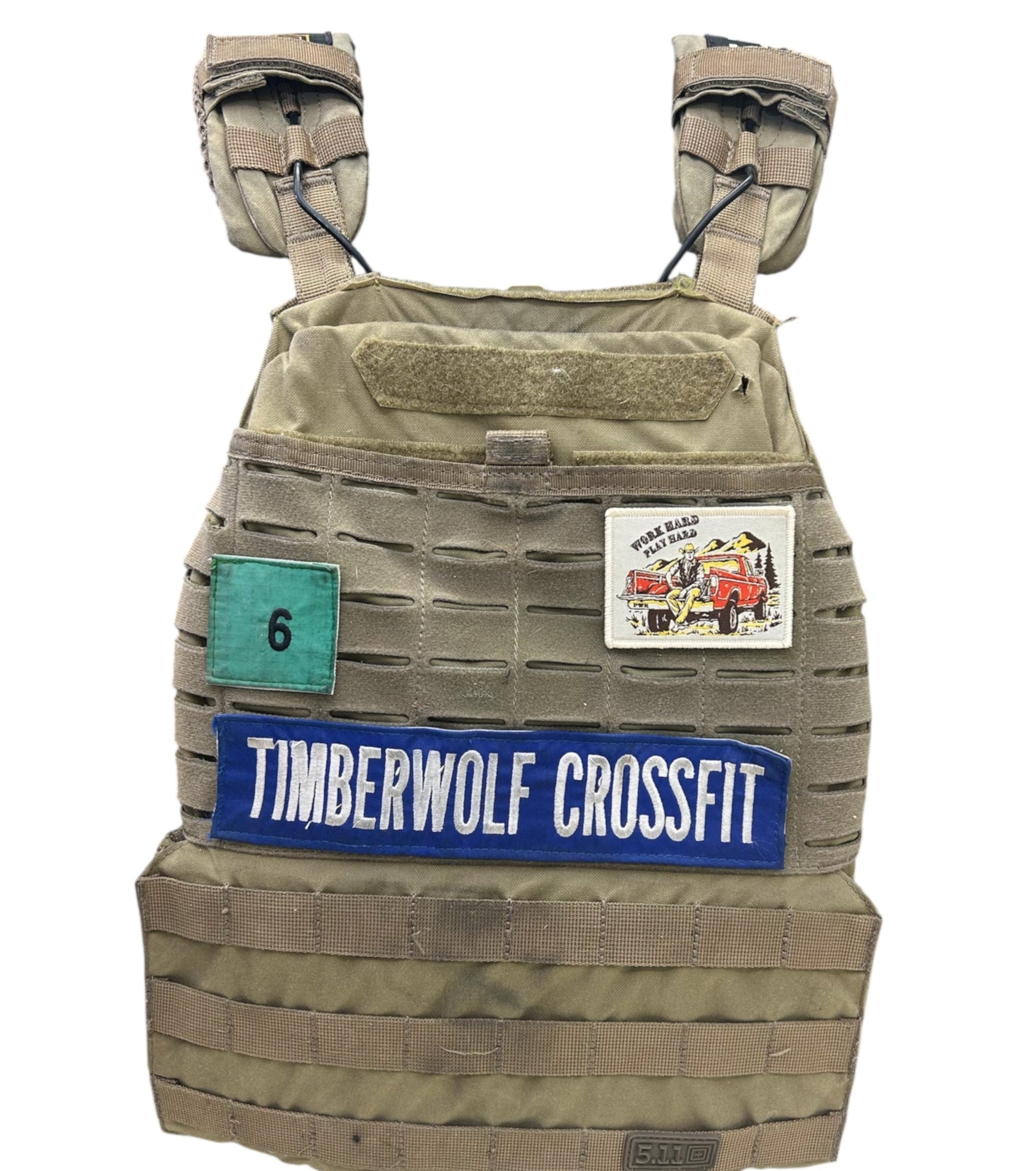 Patch- Work hard Play hard