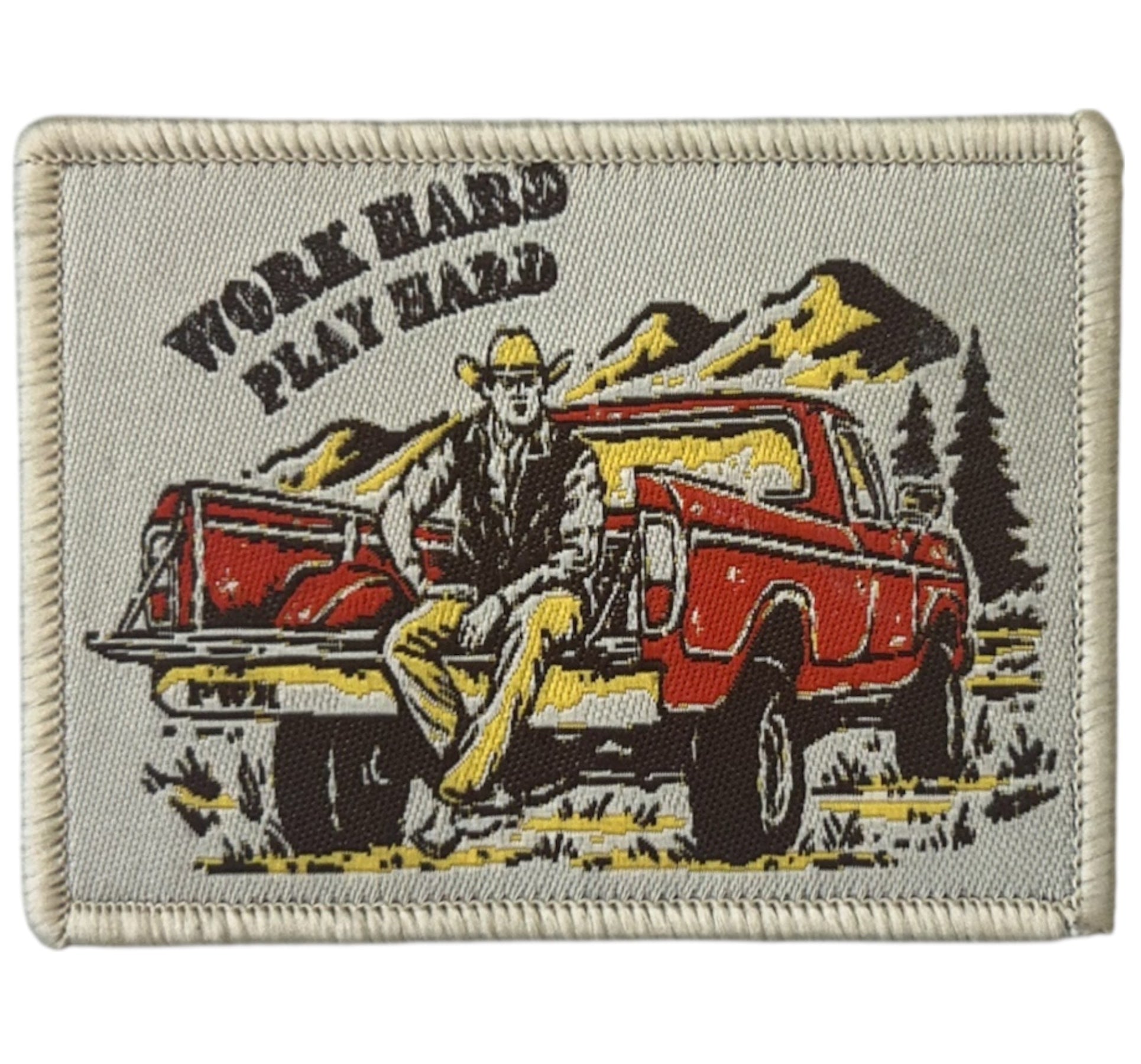 Patch- Work hard Play hard
