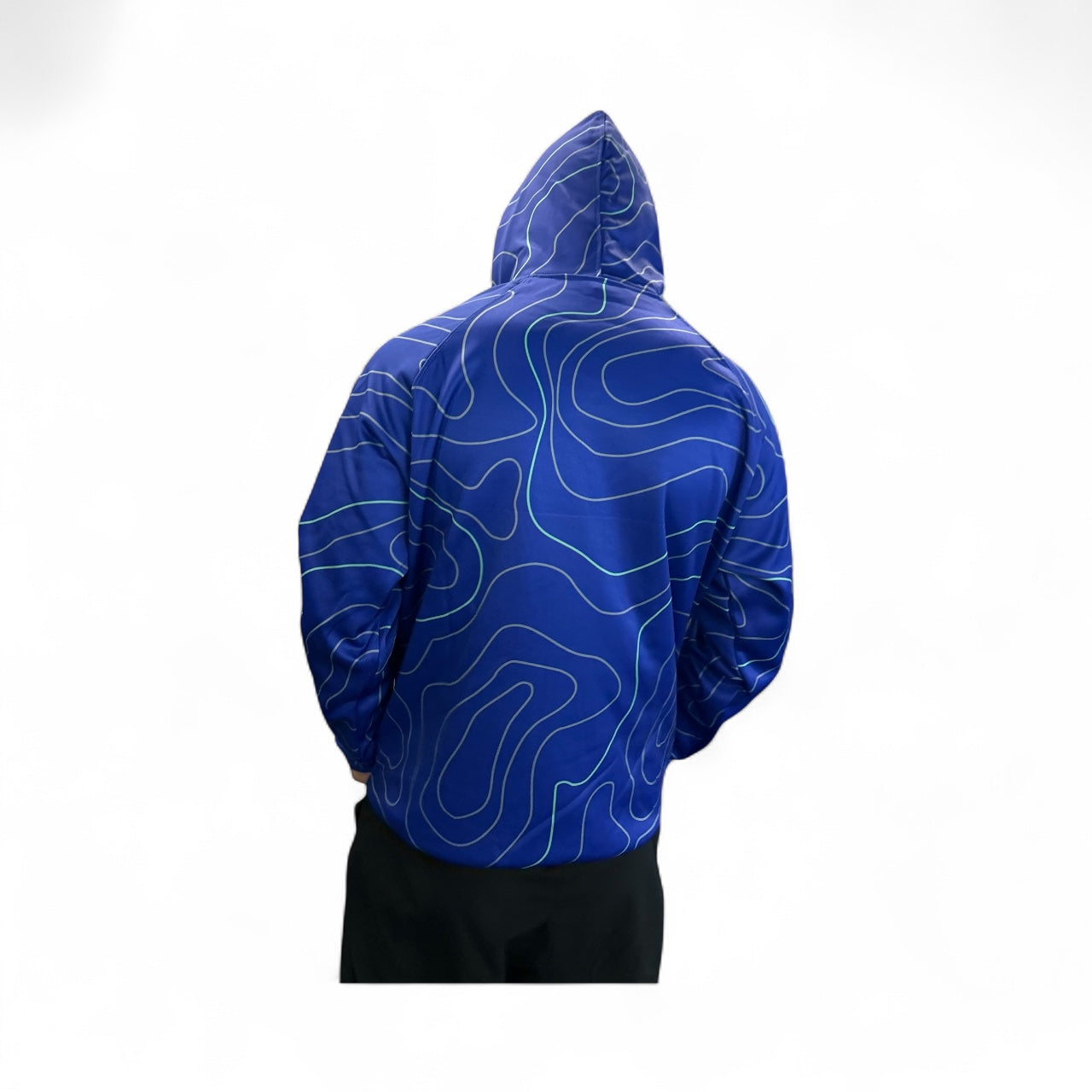 Blue Topo Hoodie