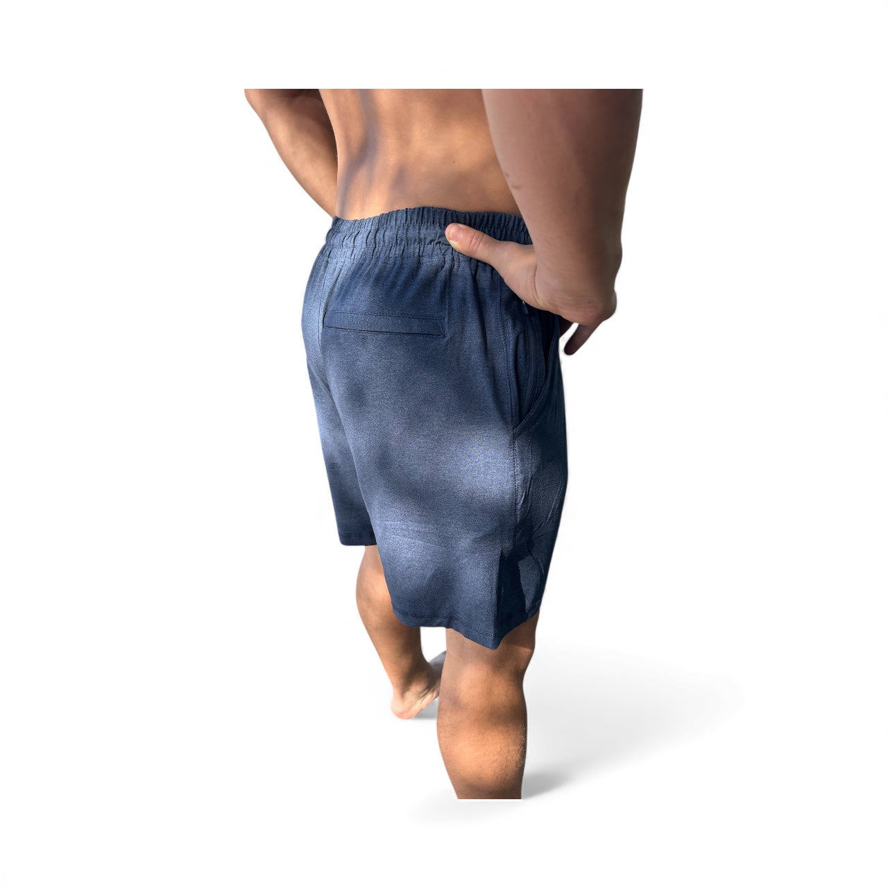 Smooth Hustle Short Pacific Blue- OG logo