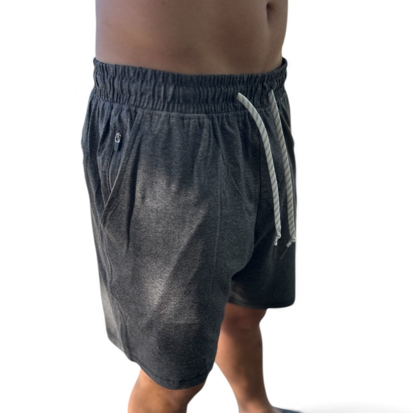 Smooth Hustle Short Dark Gray - OG logo