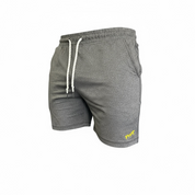 Smooth Hustle Short Dark Gray - Yellow Logo