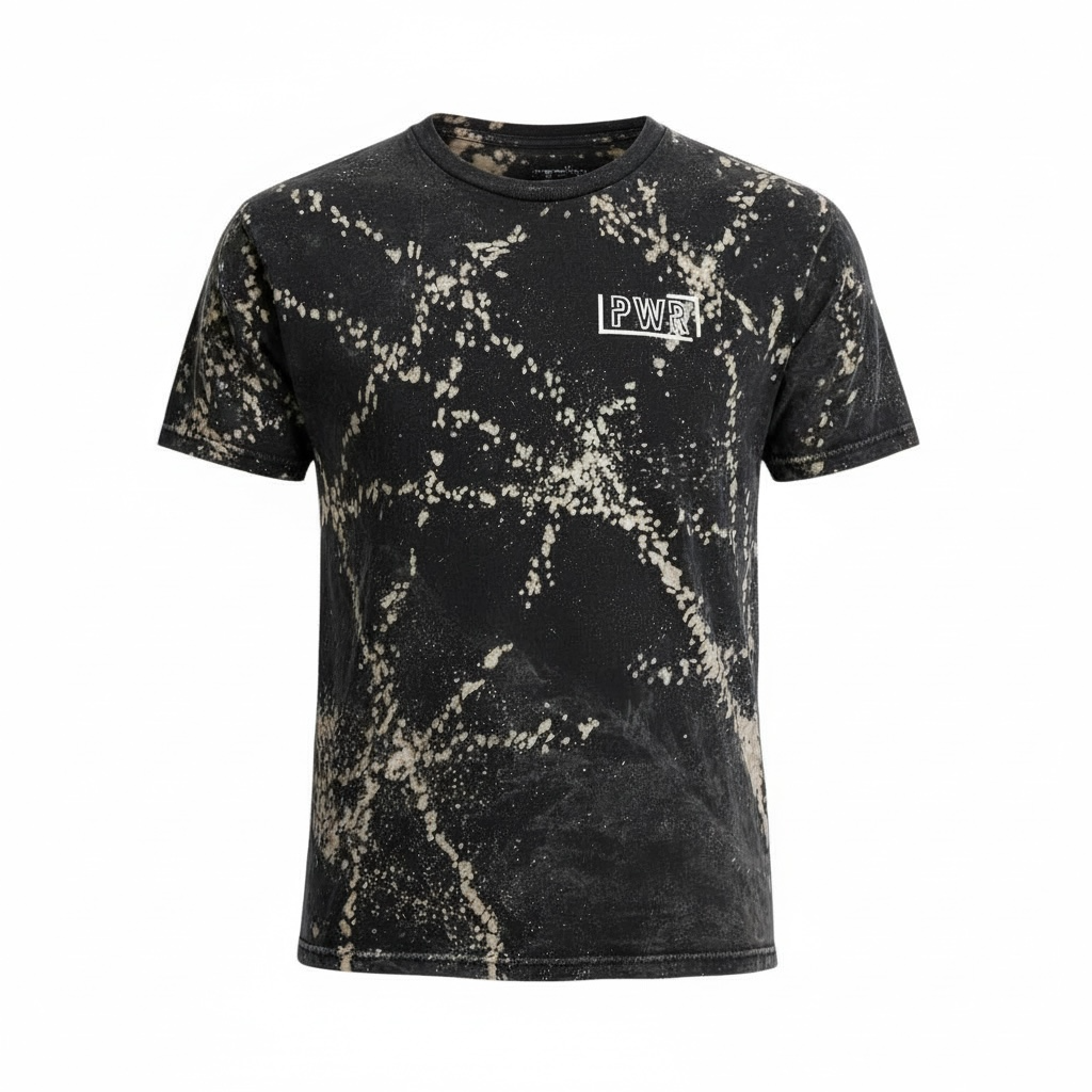 Bleached mineral wash Tshirt