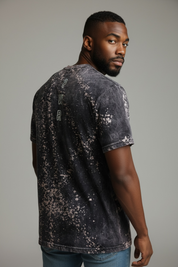 Bleached mineral wash Tshirt