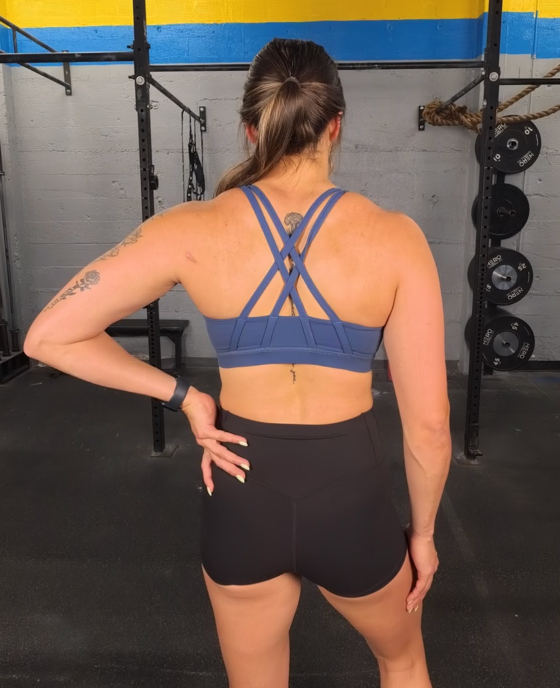 PWR Motion Bra - Periwinkle Blue