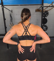 PWR Motion Bra - Camo Black