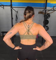 PWR Motion Bra - Olive Green