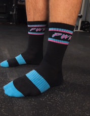Performance socks - Black/Pink/Blue