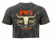 Tori Hite Outlaw acid wash Crop