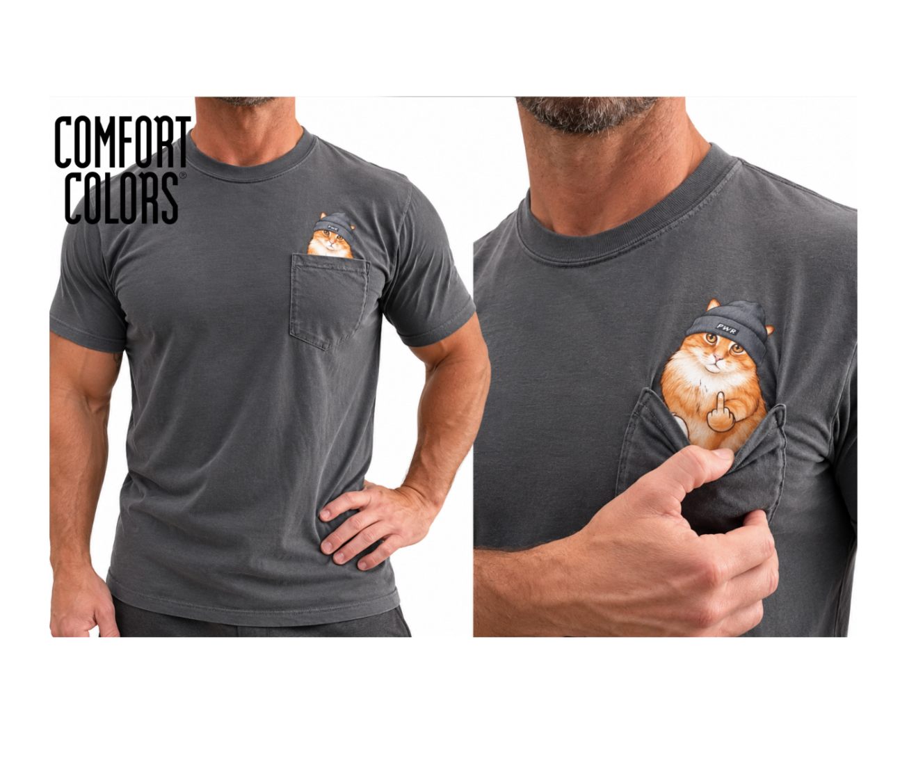 Naughty Mickey Pocket T-Shirt