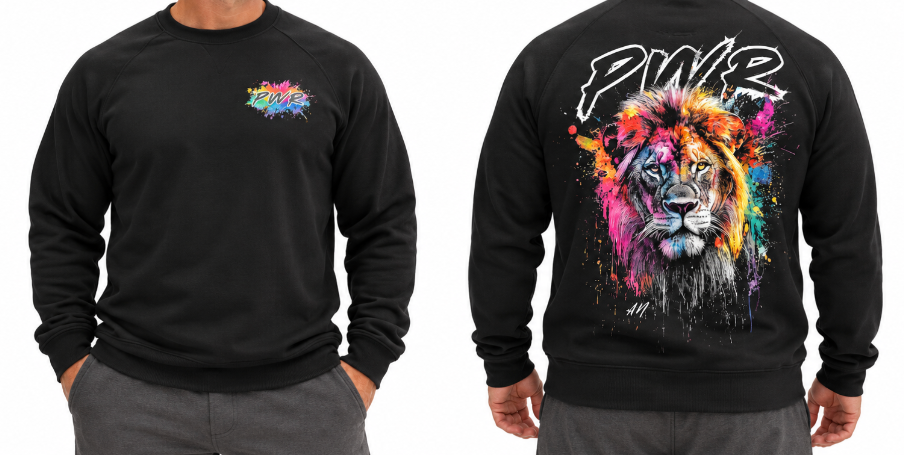Andrea Nisler signature crewneck sweatshirt
