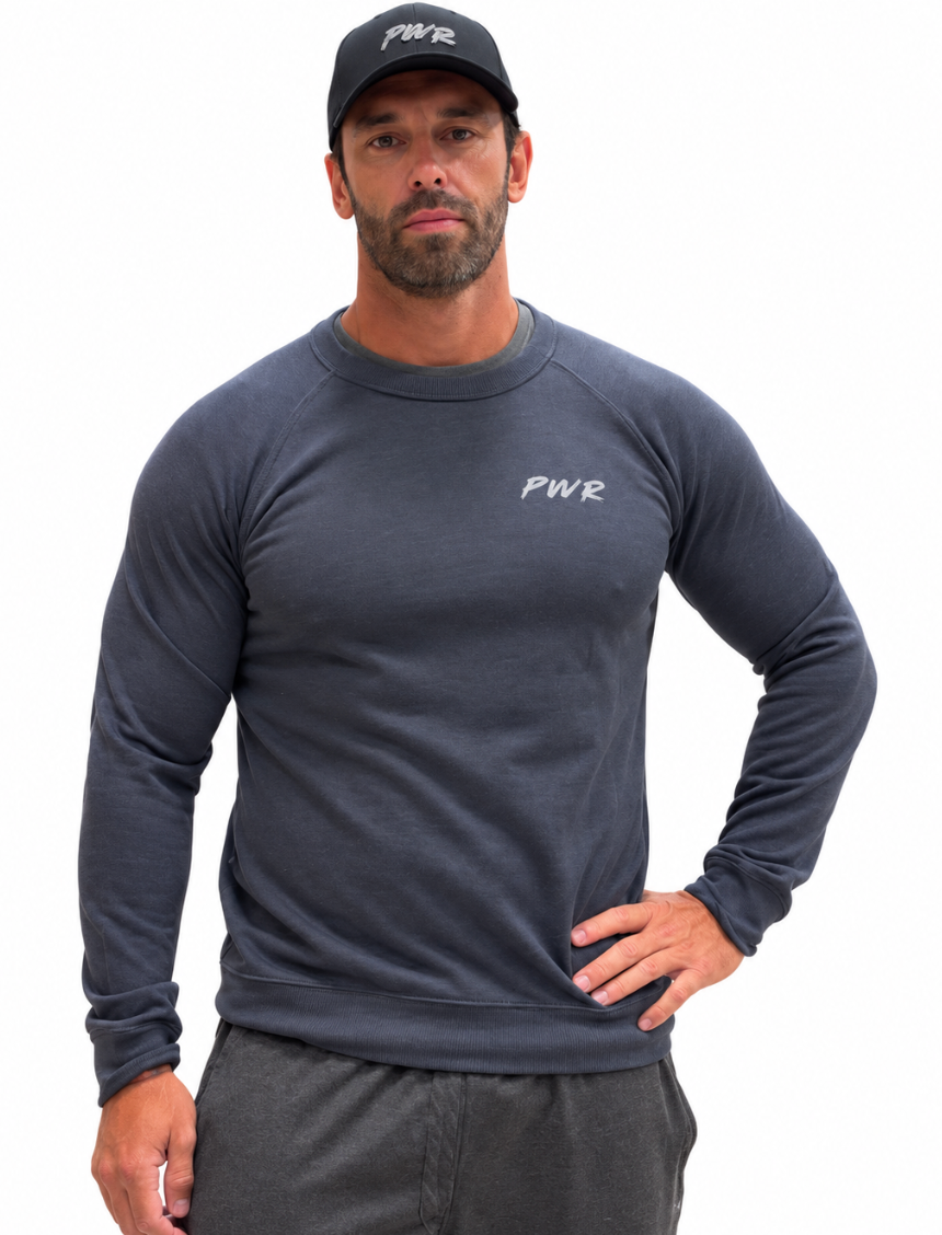 Navy Crew neck