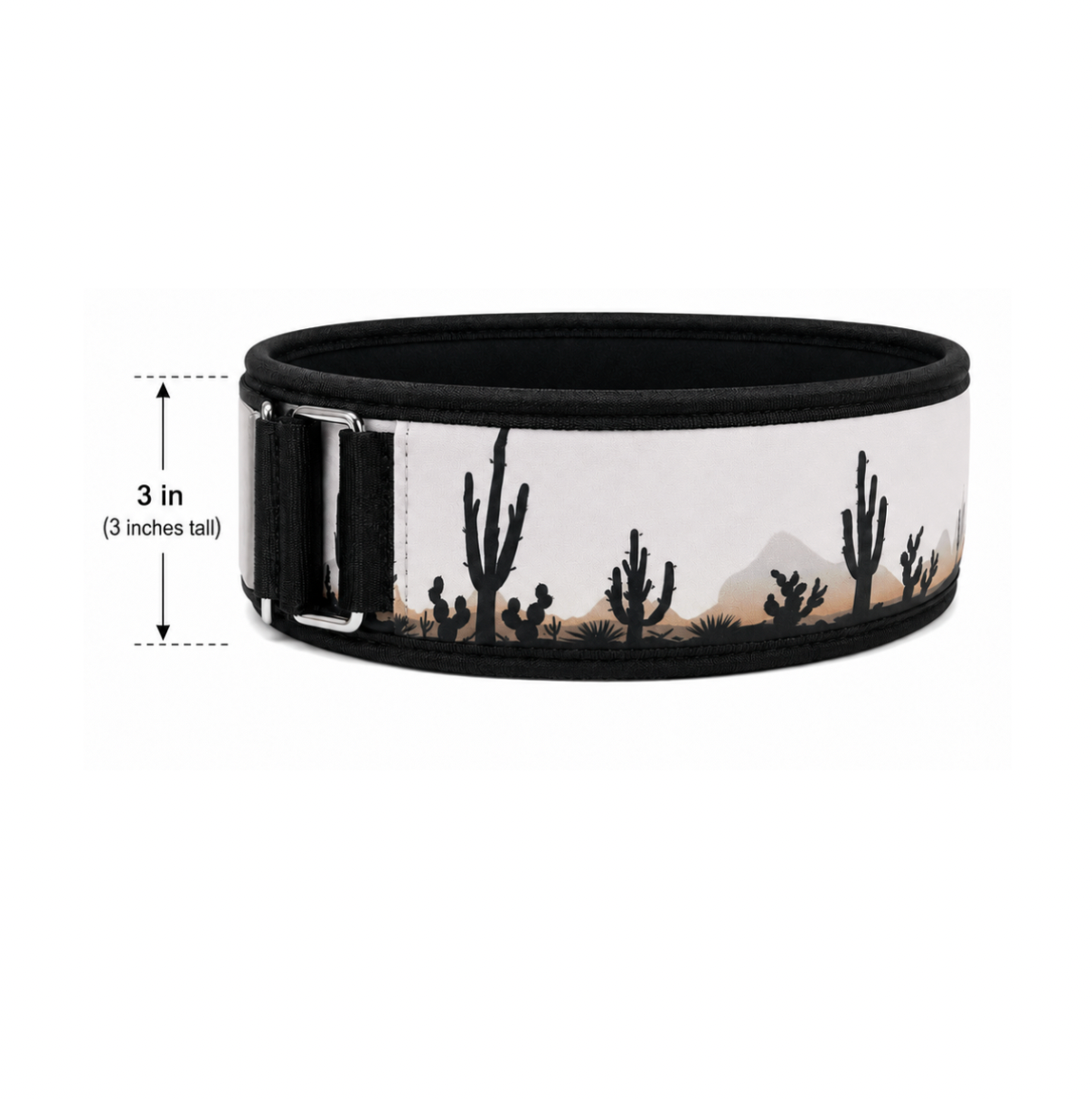 3 inch Zoe Fiala signature belt