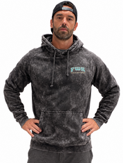 Kraken Mineral wash hoodie