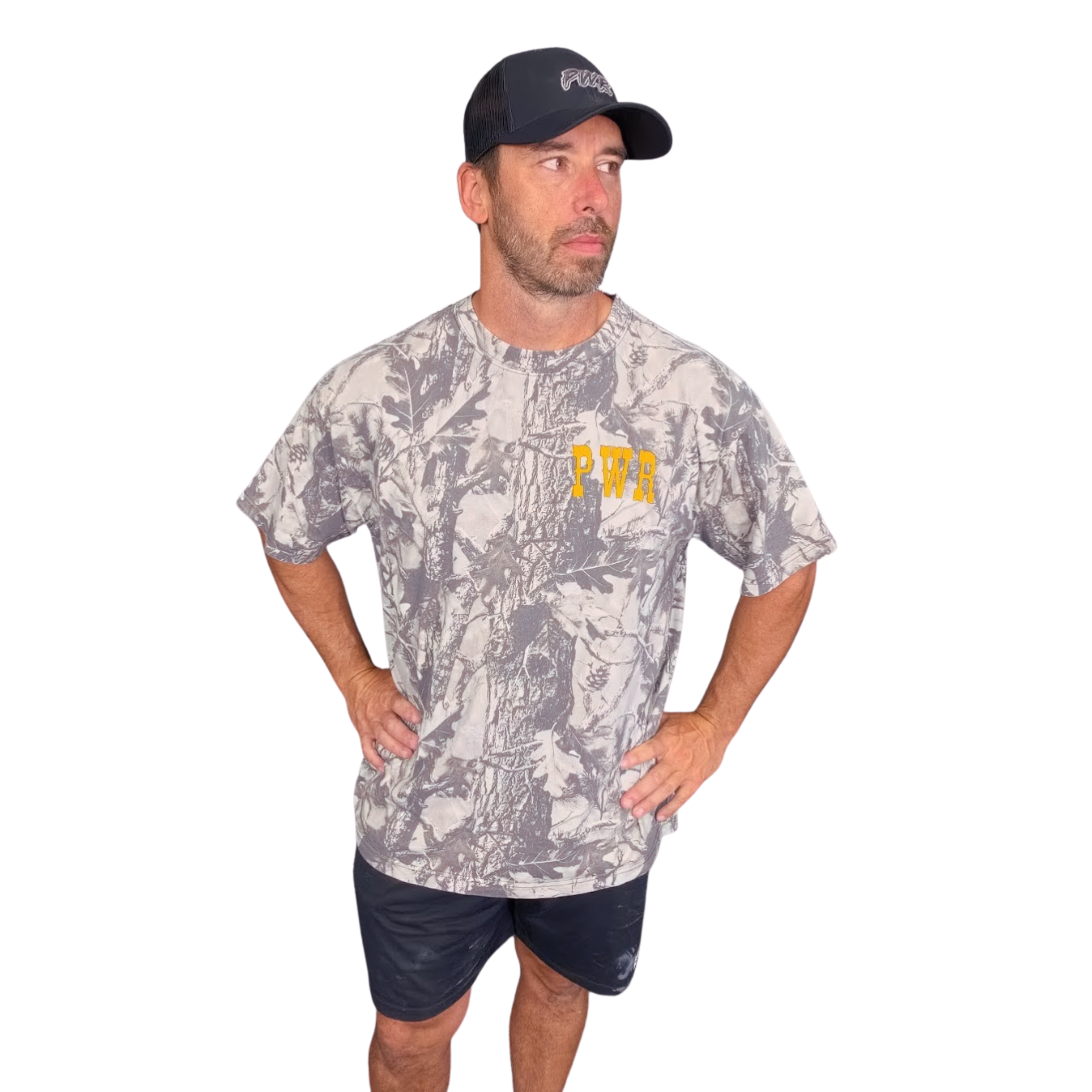 Oversized Heavyweight deadtree camo